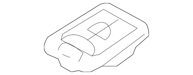 8A5Z-54613E54-AC Деталь ANCHOR COVER