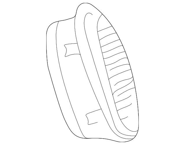 15257083 VENT GRILLE, RIGHT