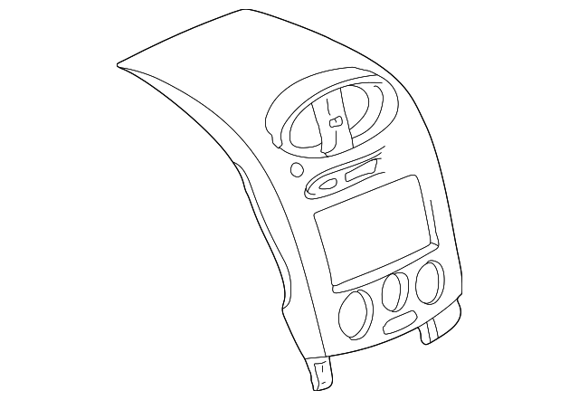 15790204 CENTER BEZEL