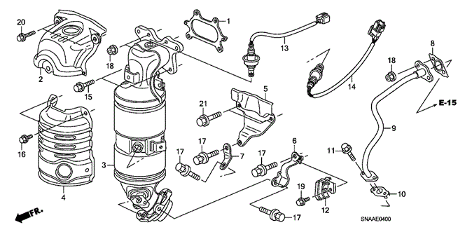 ENGINE/CONVERTER (1.8L) for 2009 Honda CIVIC SEDAN #1