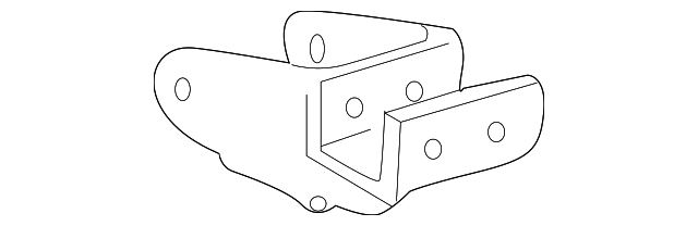 F6ZZ6A099A Деталь TRANS MOUNT MOUNT BRACKET, LEFT