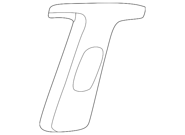 5W1Z-5424356-AB Деталь UPR CTR PLR TRIM, RIGHT