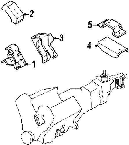 Trans Mount - Honda (8-97365-791-0) Trans Mount - Honda (8-97365-791-0)