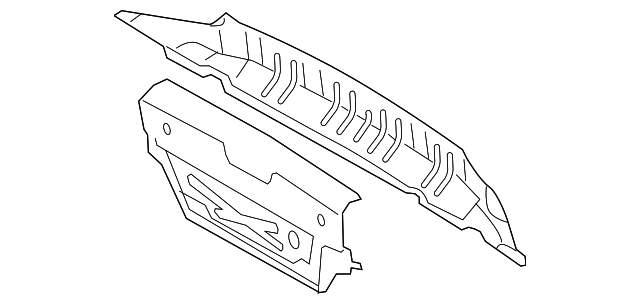 93187376 Деталь REAR BODY PANEL