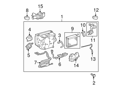 HVAC/HEATER for 2006 Toyota Prius #2