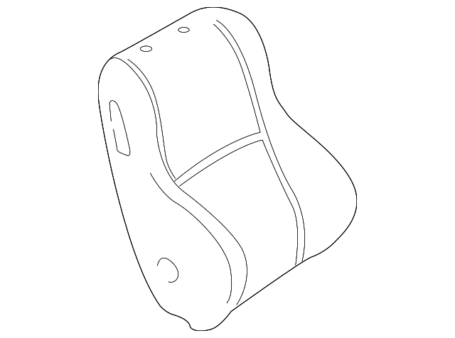 92146827 Деталь SEAT BACK PAD, LEFT