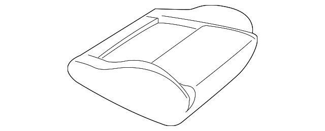 92144701 Деталь SEAT CUSHION PAD, LEFT