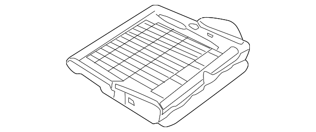 92146821 Деталь SEAT FRAME, LEFT