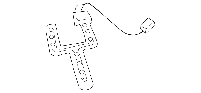 92144758 Деталь SEAT HEATER, RIGHT