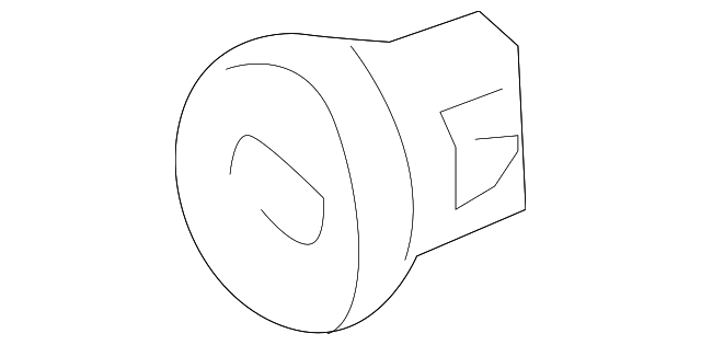 92144717 Деталь OUTER COVER CAP, RIGHT
