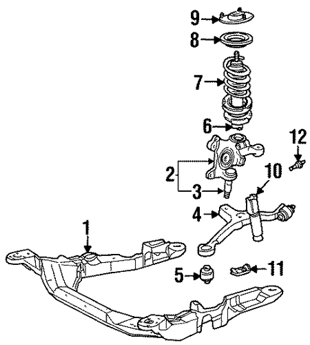 Taurus SUSPENSION COMPONENTS 2