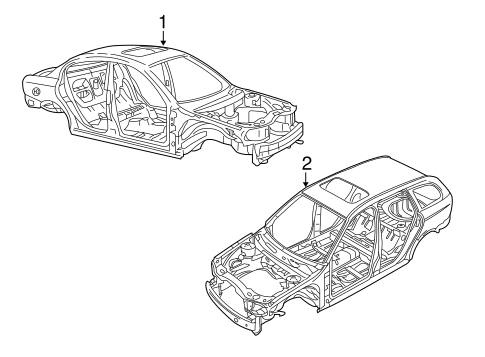 X-Type BODY SHELL