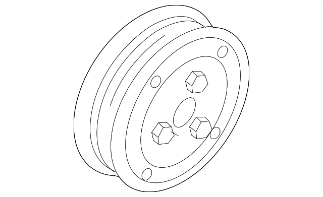 CV6Z-19D786-C CLUTCH & PULLEY