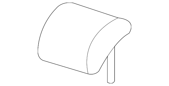 C2S45940LEG Деталь HEADREST, CENTER