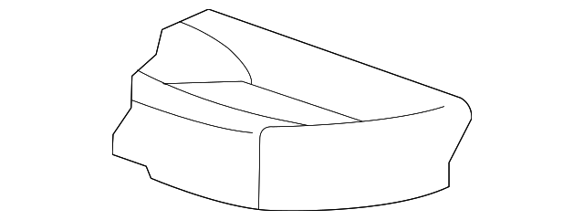 C2S38493 Деталь SEAT CUSHION PAD