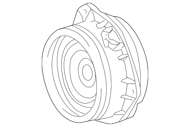 88974540 Деталь REAR DR SPEAKER, LEFT