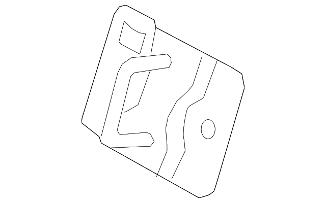FU5Z-9662452-B Деталь STRIKER, LEFT