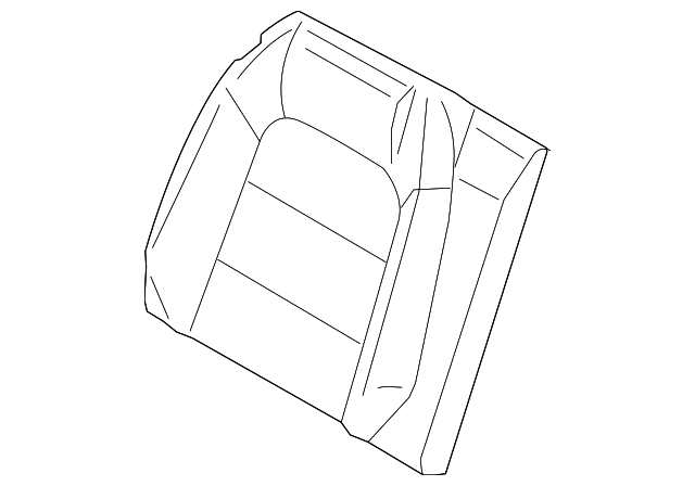 FR3Z-6366600-CA Деталь SEAT BACK COVER, RIGHT
