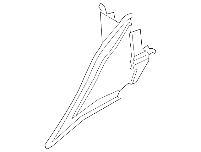 31353044 Деталь UPPER GUIDE, LEFT