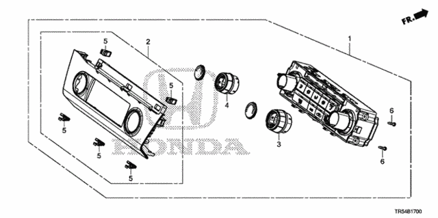 Heater Control ('12) for 2012 Honda Civic #0