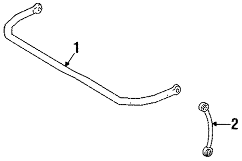 Wrangler STABILIZER BAR & COMPONENTS