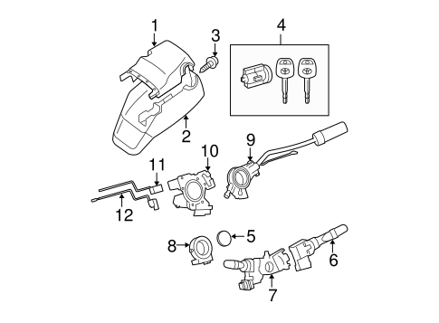 ELECTRICAL/IGNITION LOCK for 2009 Toyota Tundra #1