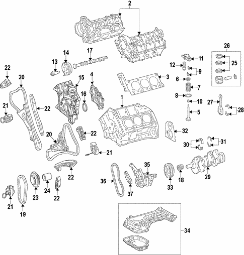 Engine for 2018 Mercedes-Benz GLC 43 AMG® #2