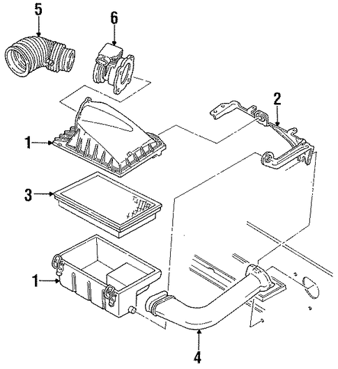 Topaz AIR INLET