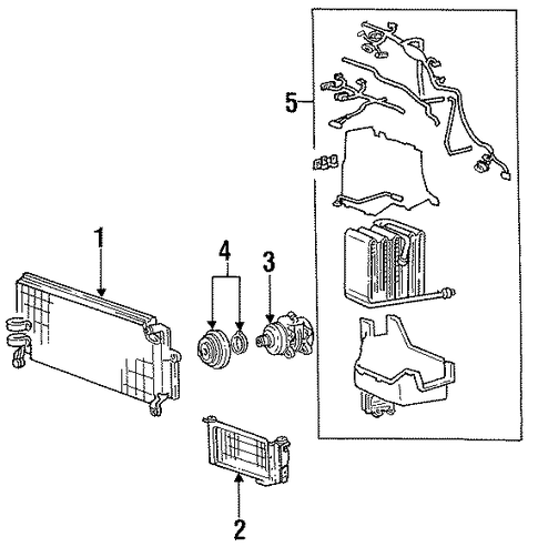 Conquest CONDENSER, COMPRESSOR & LINES