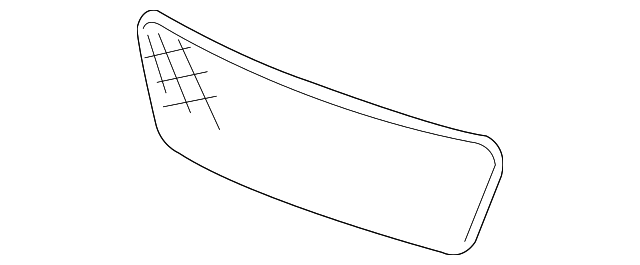 25831823 LOWER GRILLE