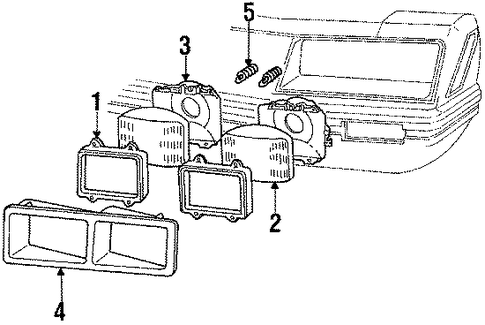 Mustang BULBS - CHASSIS