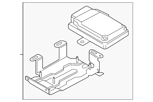 F2GZ-19H405-B Деталь CONTROL MODULE