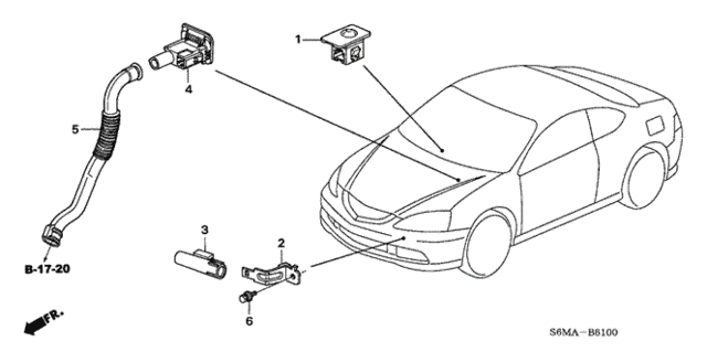 A/C Sensor for 2006 Acura RSX #0