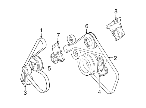 Range Rover BELTS & PULLEYS