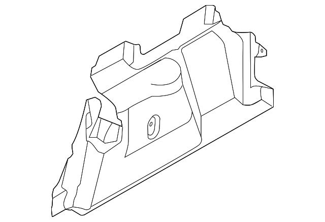 CV6Z-5431148-AA Деталь TRUNK SIDE TRIM, RIGHT