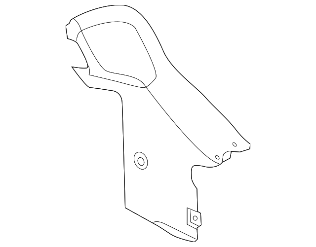 CV6Z-54312A15-AA Деталь CORNER TRIM, LEFT
