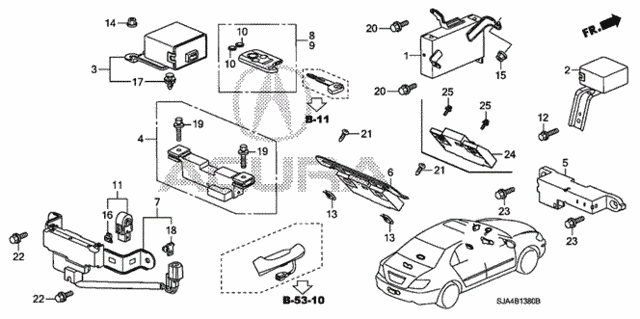Keyless Access for 2009 Acura RL #0