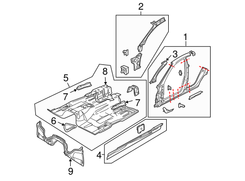 GTO FLOOR & RAILS