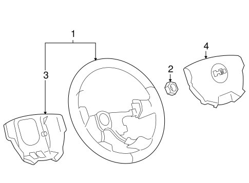 H3 STEERING WHEEL & TRIM