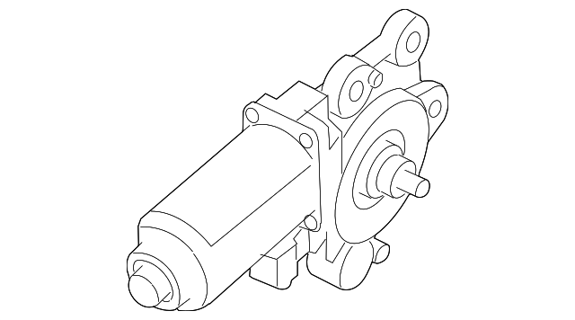 12788801 Деталь WINDOW MOTOR, LEFT