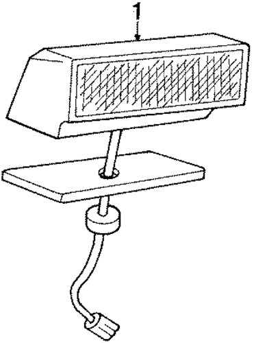 TC Maserati HIGH MOUNT LAMPS
