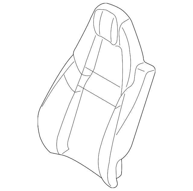 970-522-142-89-DAF Деталь SEAT BACK PAD, RIGHT