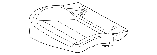 970-522-540-02 Деталь SEAT CUSHION PAD, RIGHT