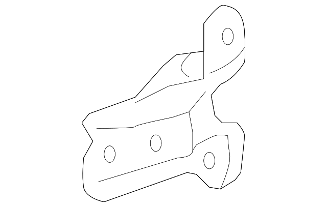 94857473 Деталь UPPER HINGE, LEFT