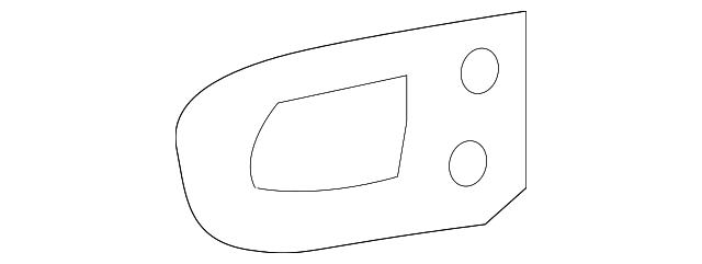 88974768 Деталь HANDLE, OUTSIDE FRONT SEAL, RIGHT