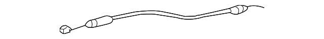 19184222 Деталь CONTROL CABLE, RIGHT