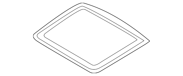 FA1Z-58500A18-A Деталь SUNROOF GLASS