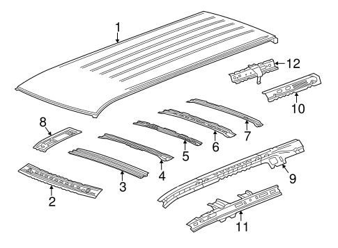 Yukon XL ROOF & COMPONENTS 2