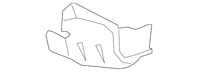 20772251 Деталь REINF PLATE, LEFT