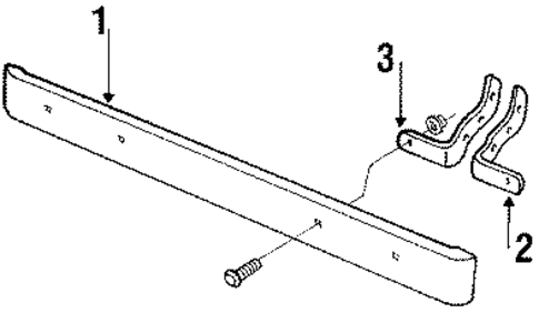 F-350 BUMPER & COMPONENTS - REAR